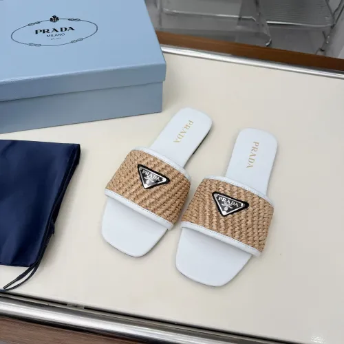 Replica Prada Slippers For Women #1417587 $82.00 USD for Wholesale