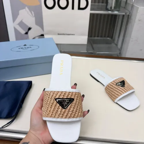 Replica Prada Slippers For Women #1417587 $82.00 USD for Wholesale
