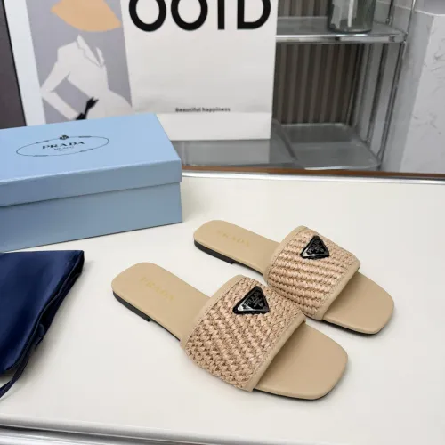 Wholesale Prada Slippers For Women #1417590 $82.00 USD, Wholesale Quality Replica Prada Slippers