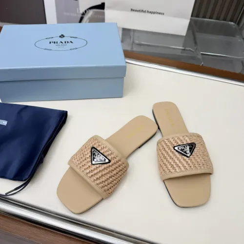Replica Prada Slippers For Women #1417590 $82.00 USD for Wholesale