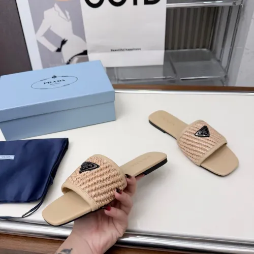Replica Prada Slippers For Women #1417590 $82.00 USD for Wholesale