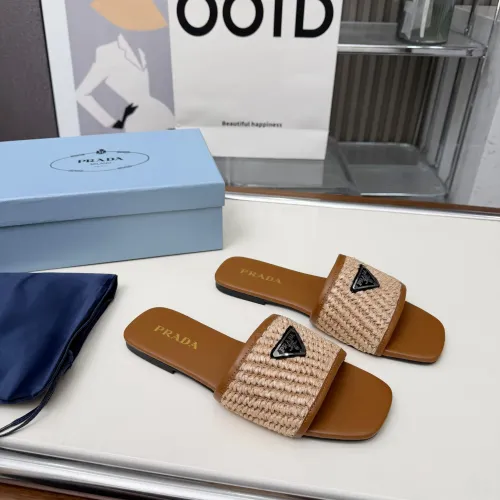 Wholesale Prada Slippers For Women #1417593 $82.00 USD, Wholesale Quality Replica Prada Slippers
