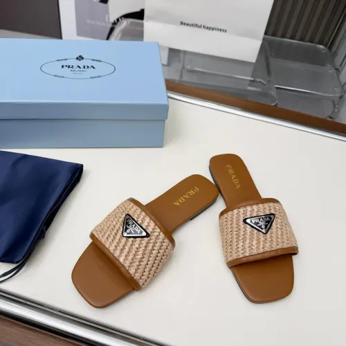 Replica Prada Slippers For Women #1417593 $82.00 USD for Wholesale