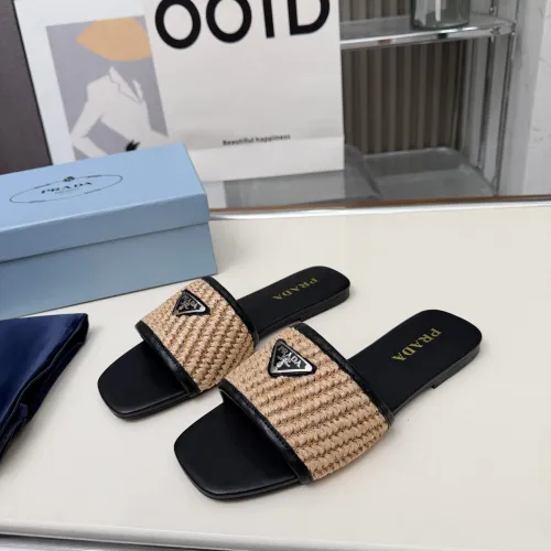 Wholesale Prada Slippers For Women #1417596 $82.00 USD, Wholesale Quality Replica Prada Slippers