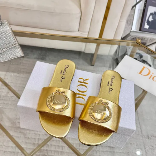 Wholesale Christian Dior Slippers For Women #1417598 $82.00 USD, Wholesale Quality Replica Christian Dior Slippers