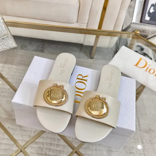 Wholesale Christian Dior Slippers For Women #1417607 $82.00 USD, Wholesale Quality Replica Christian Dior Slippers