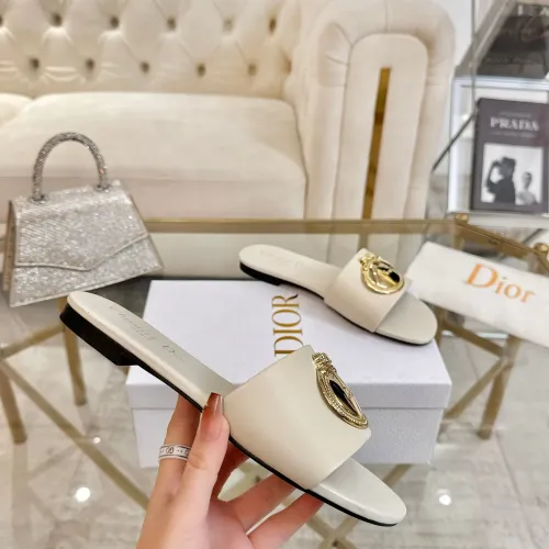 Replica Christian Dior Slippers For Women #1417607 $82.00 USD for Wholesale