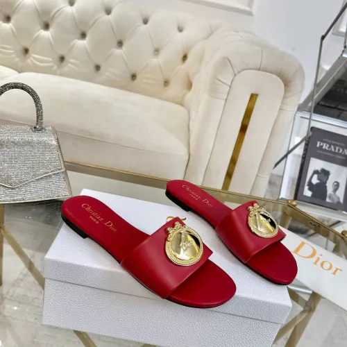 Replica Christian Dior Slippers For Women #1417610 $82.00 USD for Wholesale