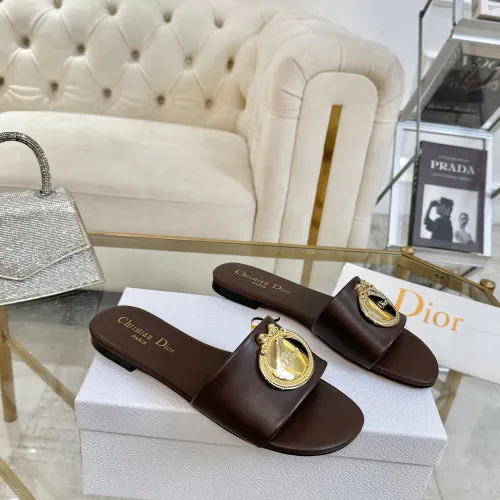 Replica Christian Dior Slippers For Women #1417611 $82.00 USD for Wholesale
