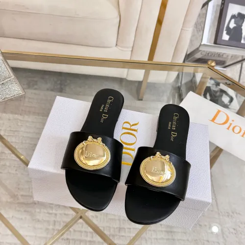 Wholesale Christian Dior Slippers For Women #1417614 $82.00 USD, Wholesale Quality Replica Christian Dior Slippers