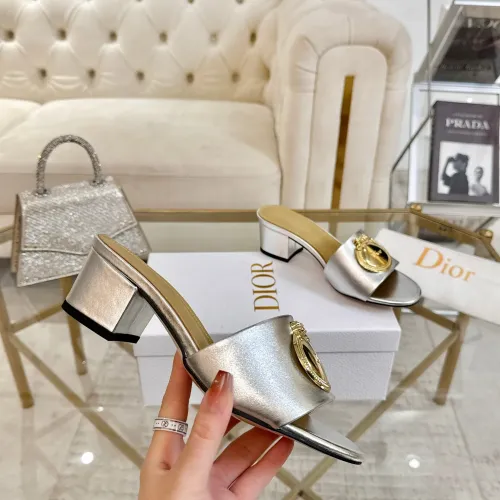 Replica Christian Dior Slippers For Women #1417617 $85.00 USD for Wholesale