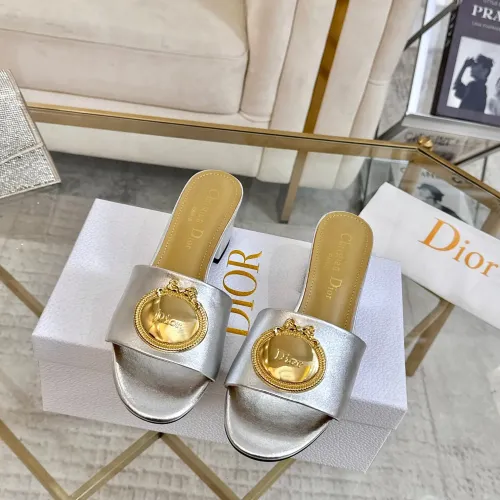 Replica Christian Dior Slippers For Women #1417617 $85.00 USD for Wholesale