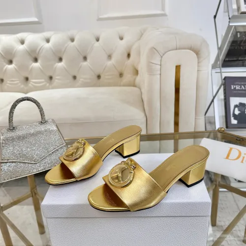 Wholesale Christian Dior Slippers For Women #1417618 $85.00 USD, Wholesale Quality Replica Christian Dior Slippers