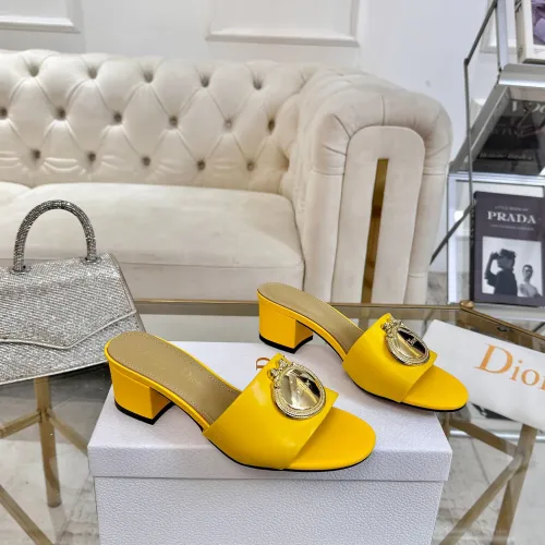 Replica Christian Dior Slippers For Women #1417619 $85.00 USD for Wholesale
