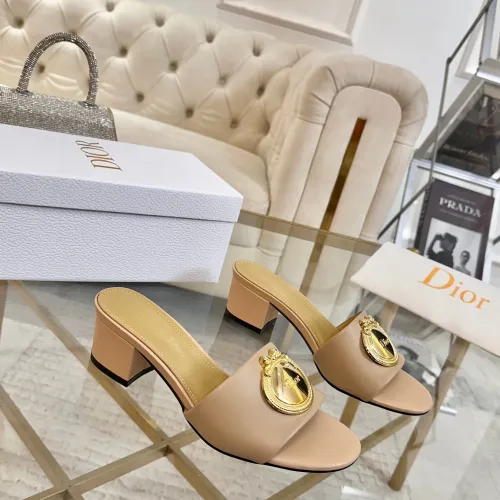 Replica Christian Dior Slippers For Women #1417620 $85.00 USD for Wholesale