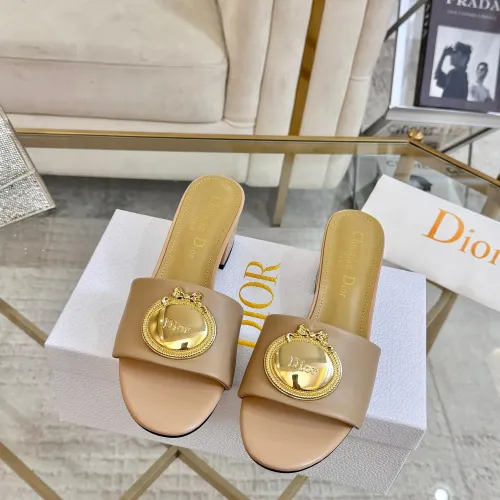 Replica Christian Dior Slippers For Women #1417620 $85.00 USD for Wholesale