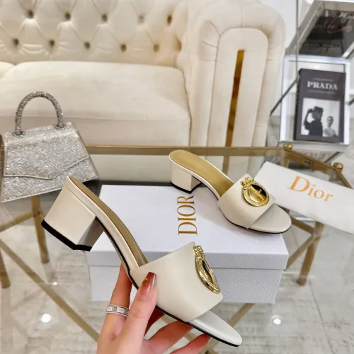 Replica Christian Dior Slippers For Women #1417623 $85.00 USD for Wholesale