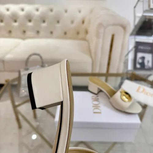 Replica Christian Dior Slippers For Women #1417623 $85.00 USD for Wholesale