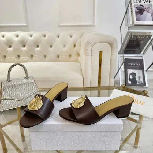 Replica Christian Dior Slippers For Women #1417624 $85.00 USD for Wholesale