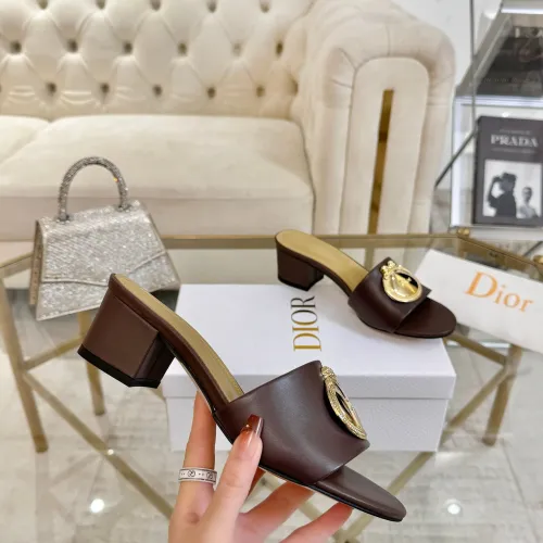 Replica Christian Dior Slippers For Women #1417624 $85.00 USD for Wholesale