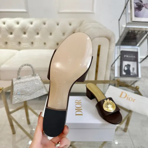 Replica Christian Dior Slippers For Women #1417624 $85.00 USD for Wholesale