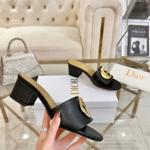 Replica Christian Dior Slippers For Women #1417625 $85.00 USD for Wholesale