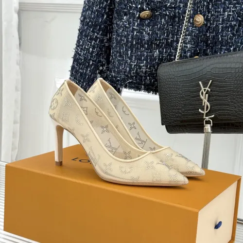 Wholesale Louis Vuitton High-Heeled Shoes For Women #1417627 $108.00 USD, Wholesale Quality Replica Louis Vuitton High-Heeled Shoes