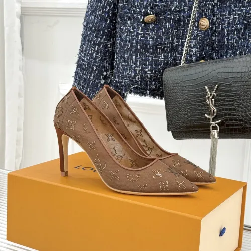 Wholesale Louis Vuitton High-Heeled Shoes For Women #1417628 $108.00 USD, Wholesale Quality Replica Louis Vuitton High-Heeled Shoes