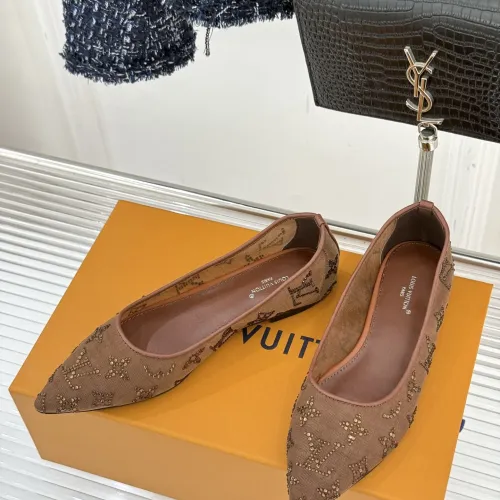 Wholesale Louis Vuitton Flat Shoes For Women #1417632 $102.00 USD, Wholesale Quality Replica Louis Vuitton Flat Shoes