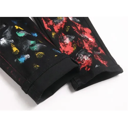 Replica Balmain Jeans For Men #1417704 $48.00 USD for Wholesale