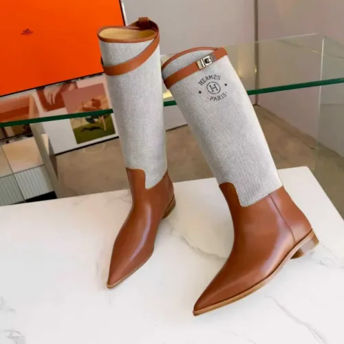 Wholesale Hermes Boots For Women #1417708 $200.00 USD, Wholesale Quality Replica Hermes Boots