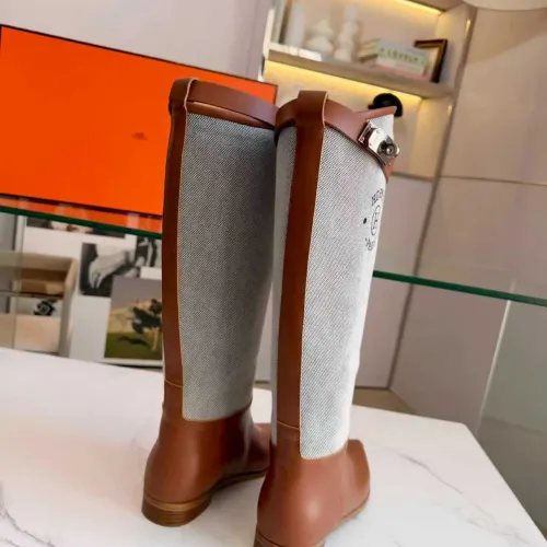 Replica Hermes Boots For Women #1417708 $200.00 USD for Wholesale