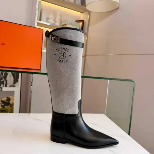 Replica Hermes Boots For Women #1417709 $200.00 USD for Wholesale