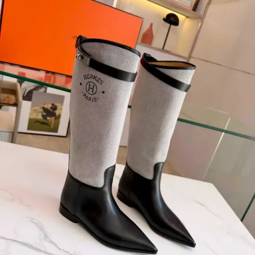 Replica Hermes Boots For Women #1417709 $200.00 USD for Wholesale