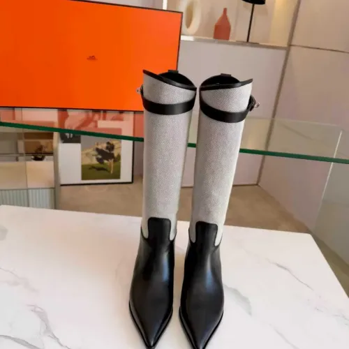 Replica Hermes Boots For Women #1417709 $200.00 USD for Wholesale