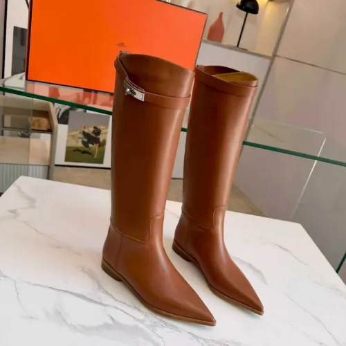 Replica Hermes Boots For Women #1417710 $200.00 USD for Wholesale