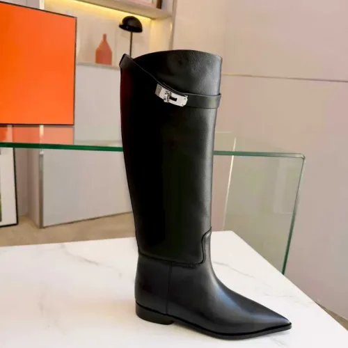 Replica Hermes Boots For Women #1417711 $200.00 USD for Wholesale