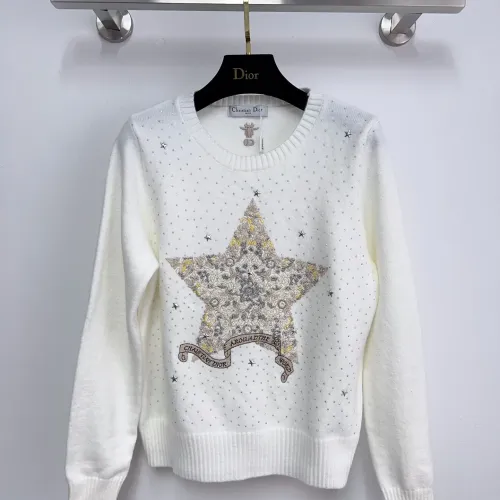Wholesale Christian Dior Sweaters Long Sleeved For Women #1417724 $72.00 USD, Wholesale Quality Replica Christian Dior Sweaters