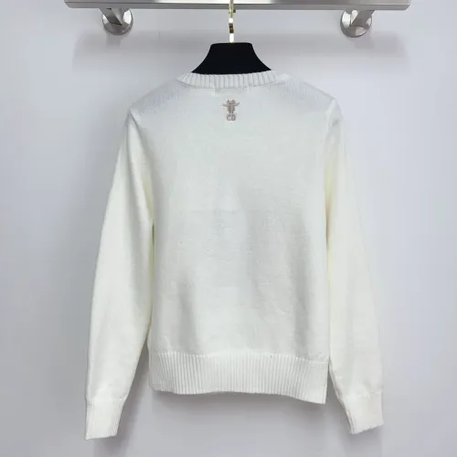 Replica Christian Dior Sweaters Long Sleeved For Women #1417724 $72.00 USD for Wholesale
