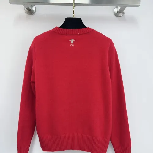Replica Christian Dior Sweaters Long Sleeved For Women #1417725 $72.00 USD for Wholesale