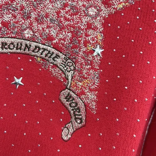 Replica Christian Dior Sweaters Long Sleeved For Women #1417725 $72.00 USD for Wholesale