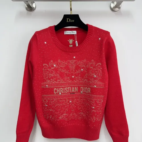 Wholesale Christian Dior Sweaters Long Sleeved For Women #1417726 $72.00 USD, Wholesale Quality Replica Christian Dior Sweaters