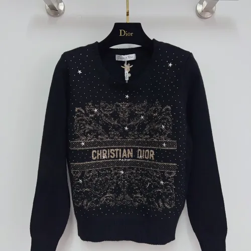 Wholesale Christian Dior Sweaters Long Sleeved For Women #1417727 $72.00 USD, Wholesale Quality Replica Christian Dior Sweaters