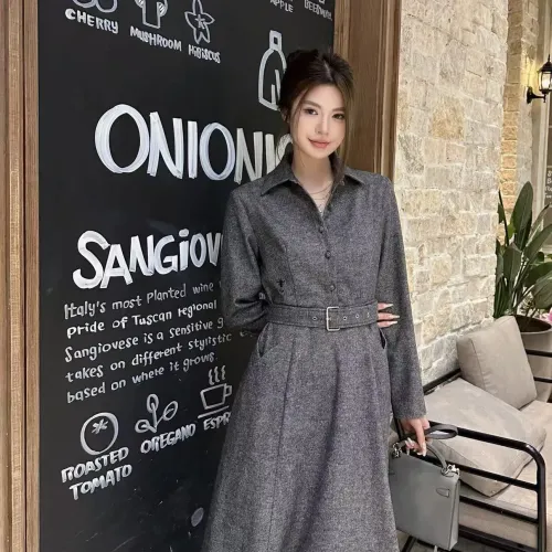 Replica Christian Dior Dresses Long Sleeved For Women #1417733 $108.00 USD for Wholesale