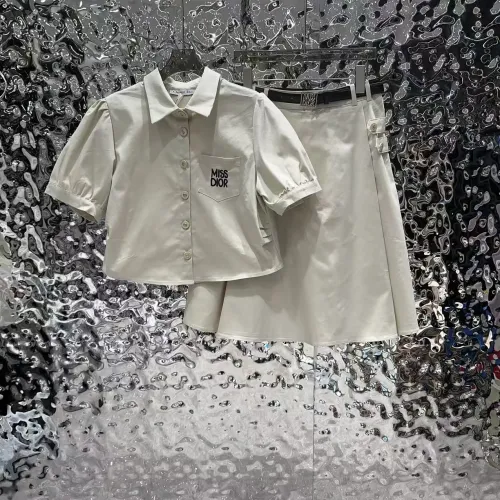 Wholesale Christian Dior Tracksuits Short Sleeved For Women #1417742 $112.00 USD, Wholesale Quality Replica Christian Dior Tracksuits