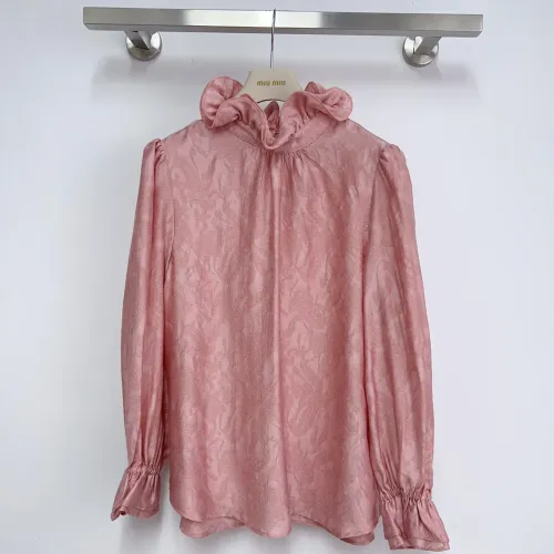 Wholesale Christian Dior Shirts Long Sleeved For Women #1417747 $85.00 USD, Wholesale Quality Replica Christian Dior Shirts