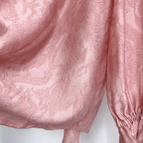 Replica Christian Dior Shirts Long Sleeved For Women #1417747 $85.00 USD for Wholesale