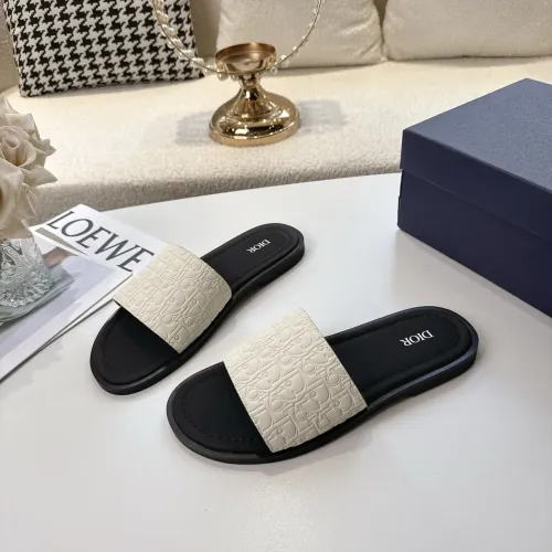 Wholesale Christian Dior Slippers For Men #1417769 $80.00 USD, Wholesale Quality Replica Christian Dior Slippers