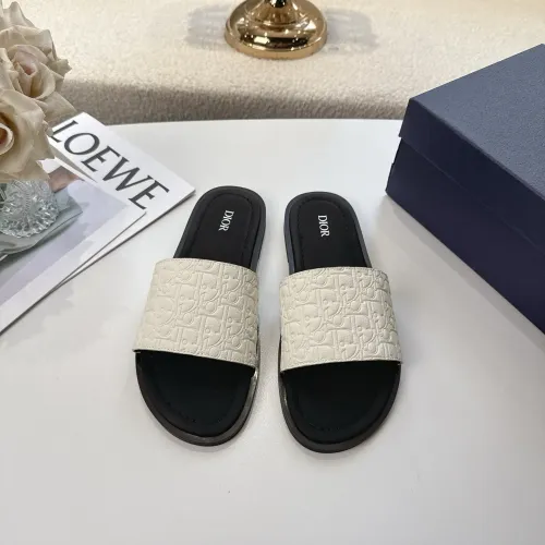 Replica Christian Dior Slippers For Men #1417769 $80.00 USD for Wholesale