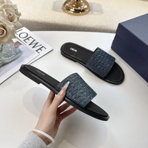 Replica Christian Dior Slippers For Men #1417770 $80.00 USD for Wholesale